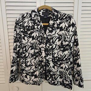 Laura Scott Black and White Jacket